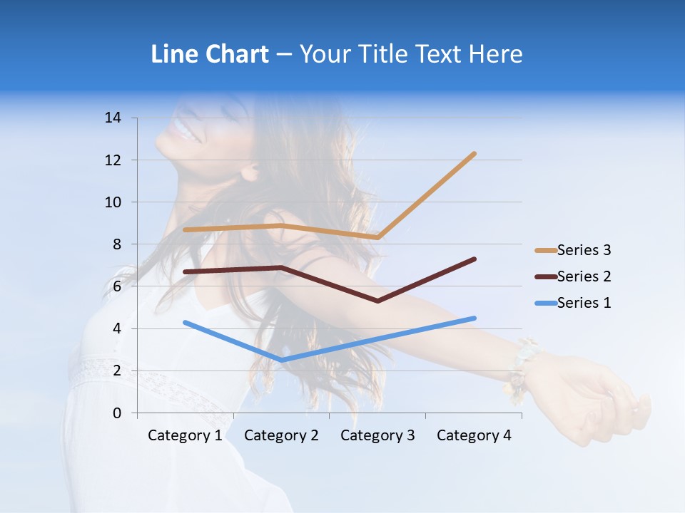 Hispanic Outstretched Fresh PowerPoint Template