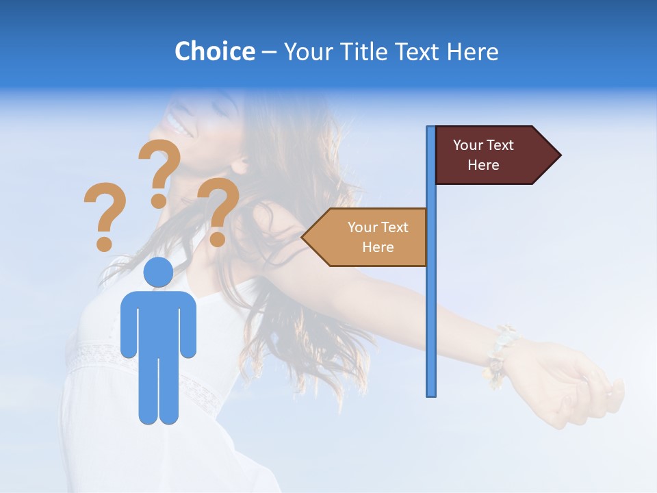 Hispanic Outstretched Fresh PowerPoint Template