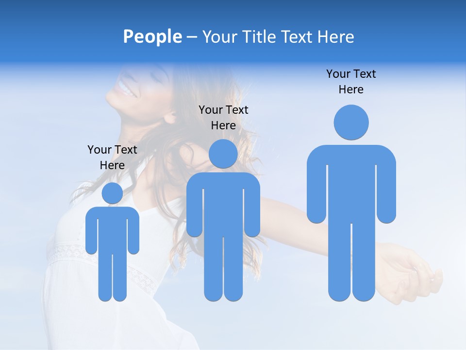 Hispanic Outstretched Fresh PowerPoint Template