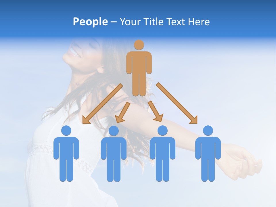 Hispanic Outstretched Fresh PowerPoint Template