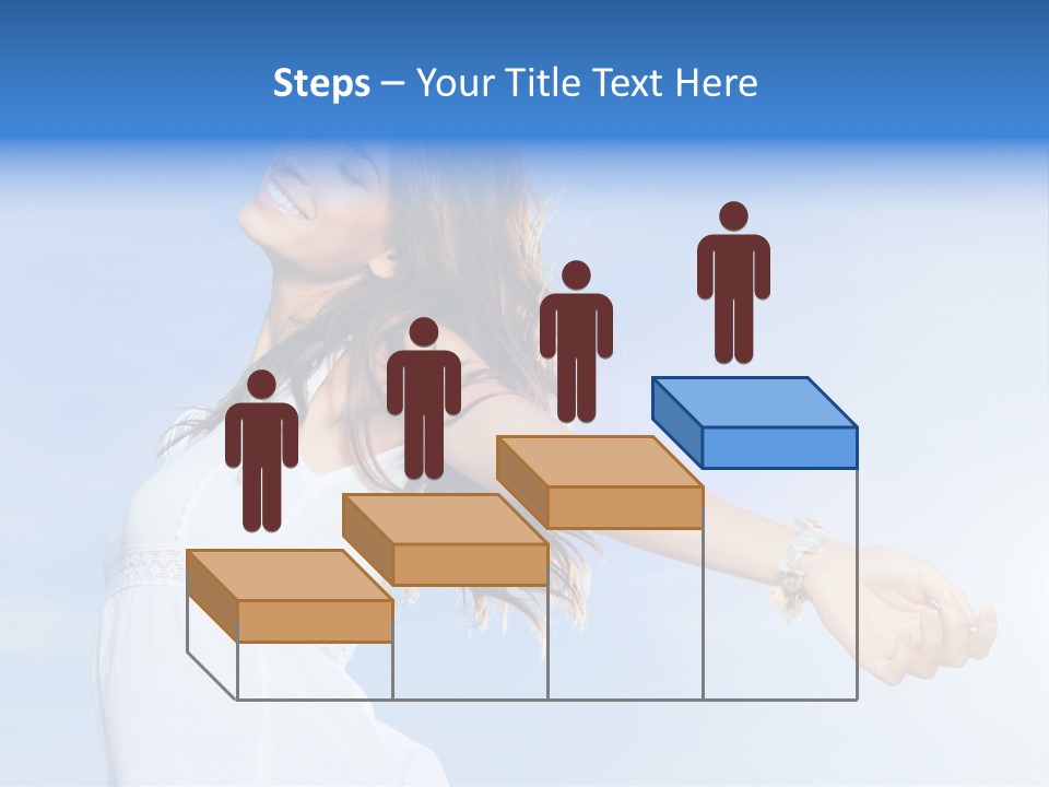 Hispanic Outstretched Fresh PowerPoint Template