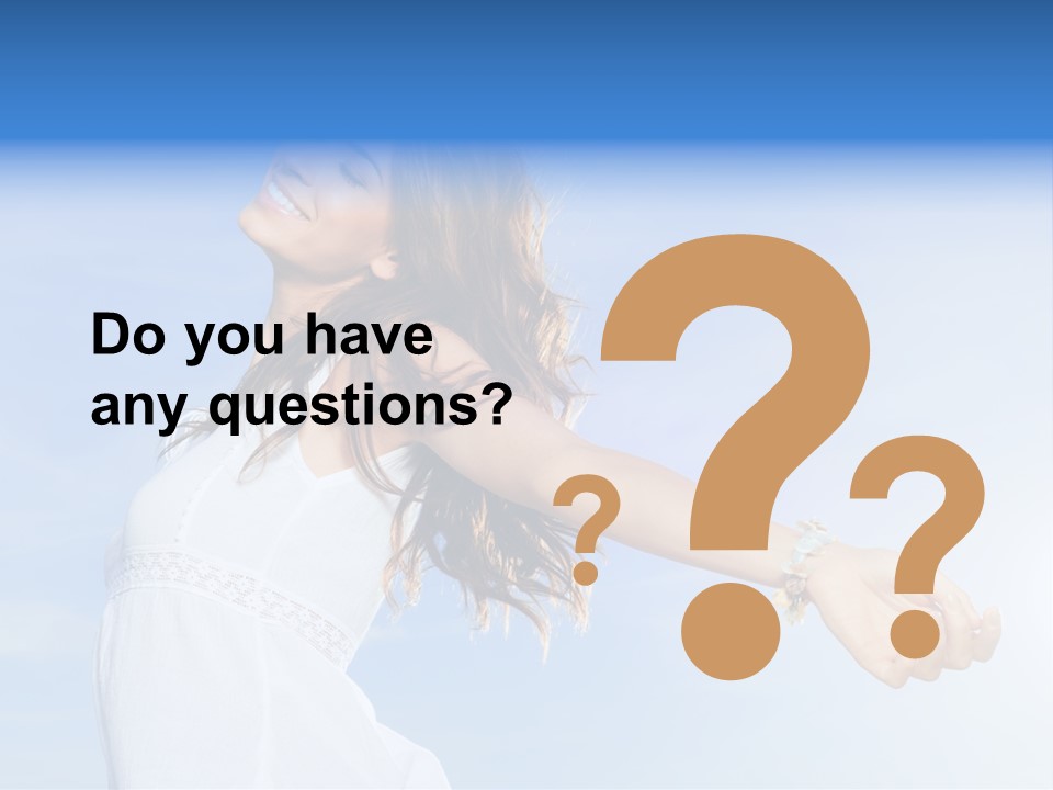 Hispanic Outstretched Fresh PowerPoint Template