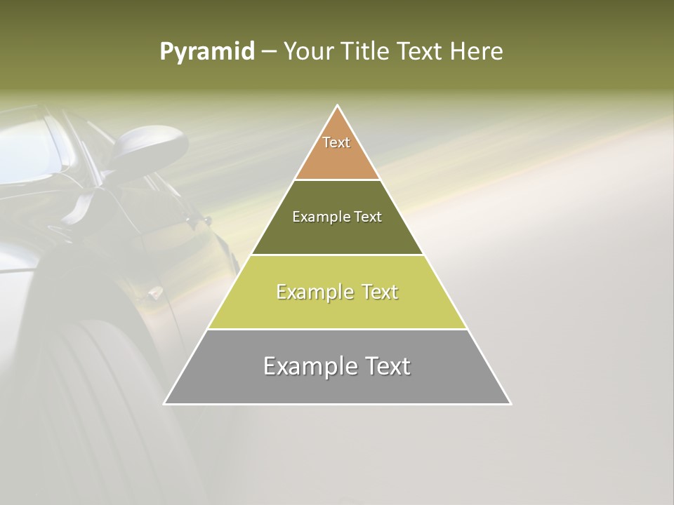Light View Vehicle PowerPoint Template