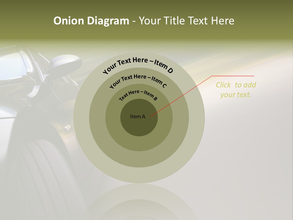 Light View Vehicle PowerPoint Template