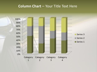 Light View Vehicle PowerPoint Template