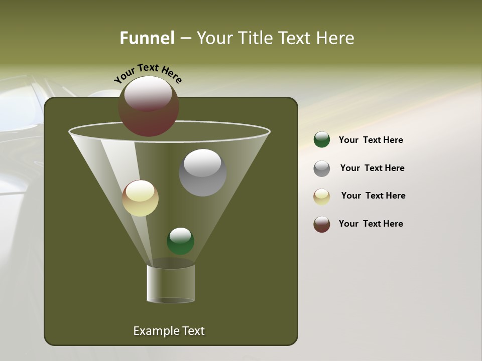Light View Vehicle PowerPoint Template
