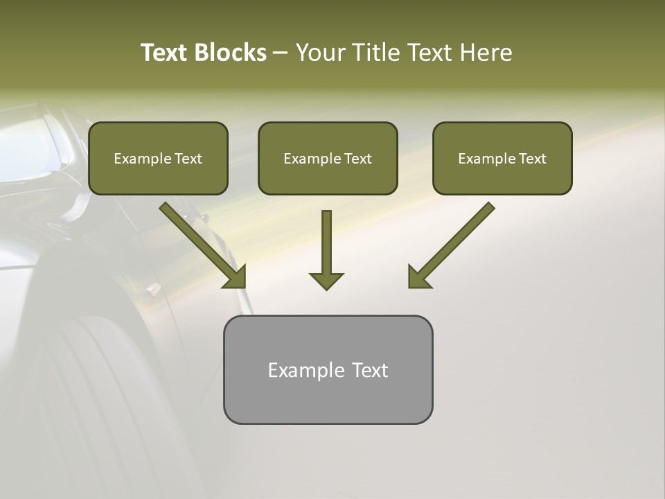 Light View Vehicle PowerPoint Template