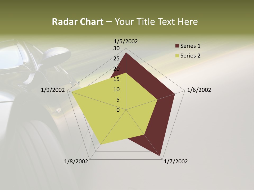 Light View Vehicle PowerPoint Template