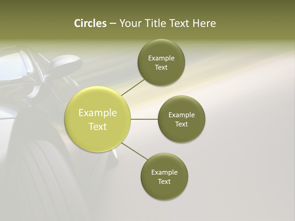 Light View Vehicle PowerPoint Template