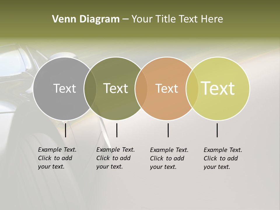 Light View Vehicle PowerPoint Template