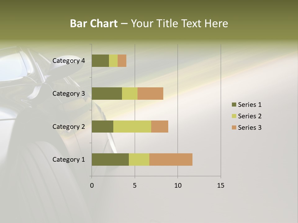 Light View Vehicle PowerPoint Template