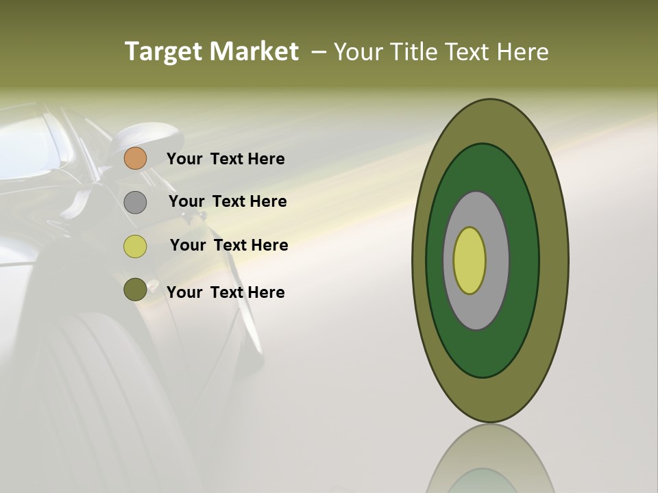 Light View Vehicle PowerPoint Template