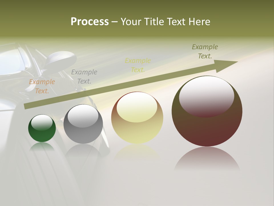 Light View Vehicle PowerPoint Template