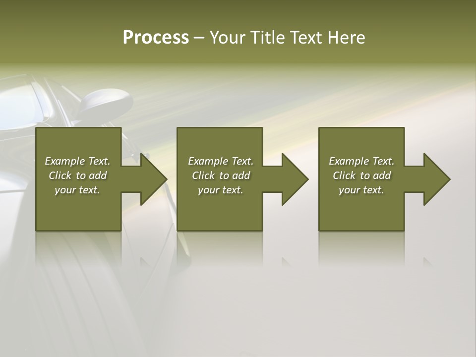 Light View Vehicle PowerPoint Template