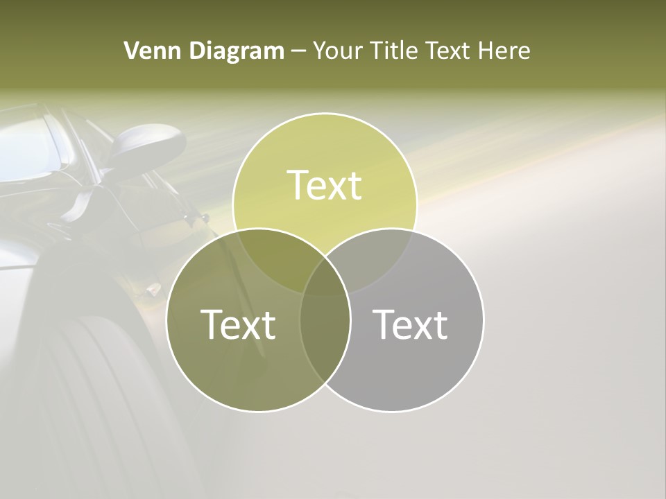 Light View Vehicle PowerPoint Template