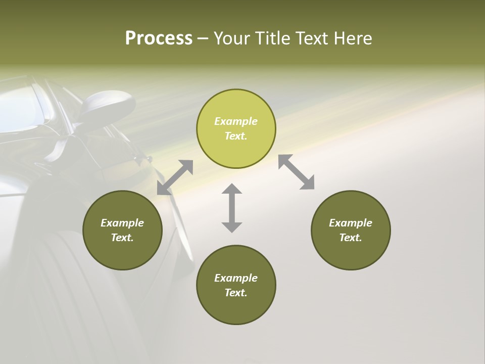 Light View Vehicle PowerPoint Template