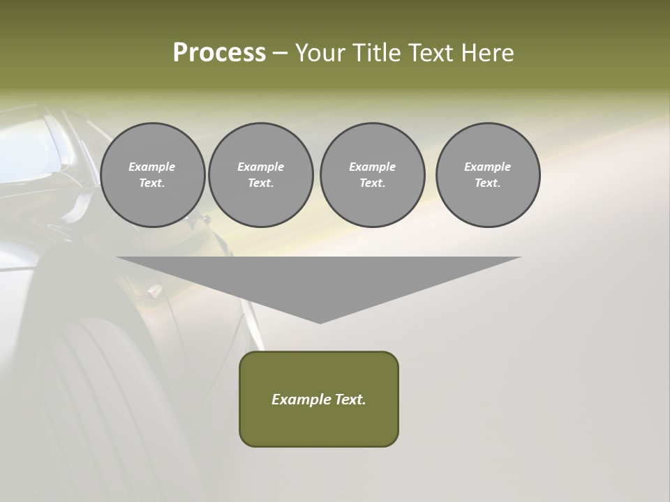 Light View Vehicle PowerPoint Template
