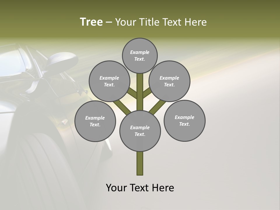 Light View Vehicle PowerPoint Template