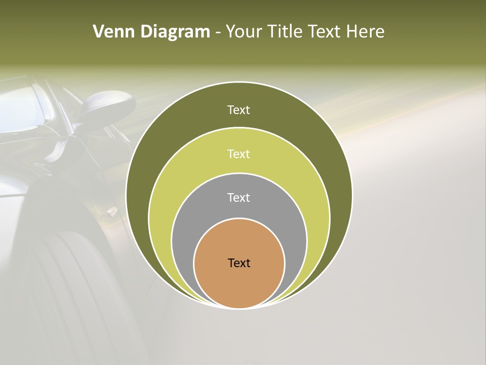 Light View Vehicle PowerPoint Template