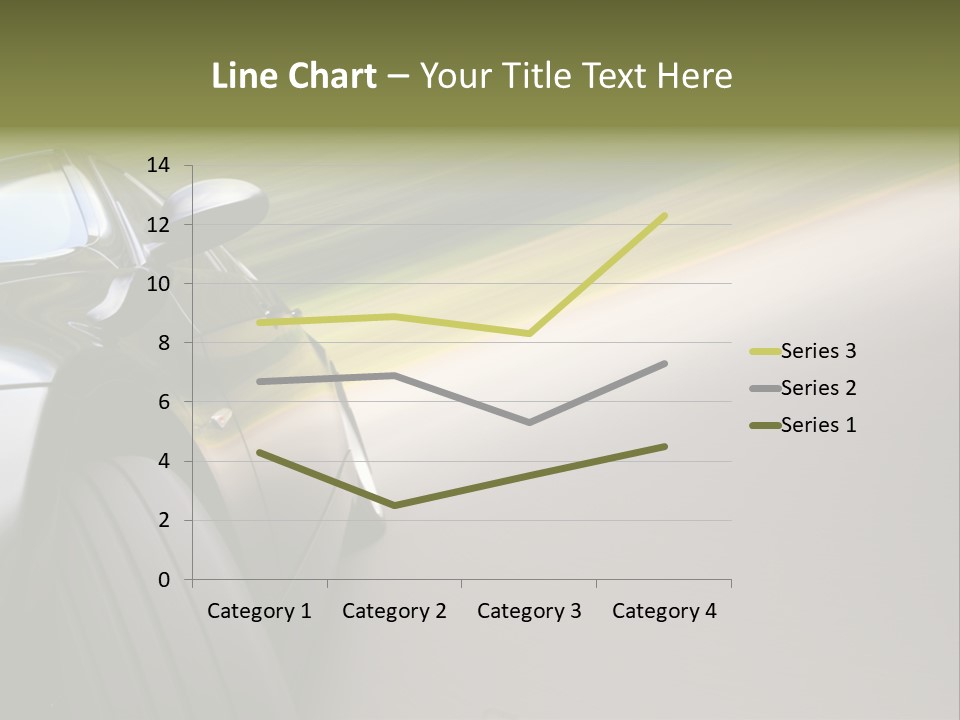 Light View Vehicle PowerPoint Template