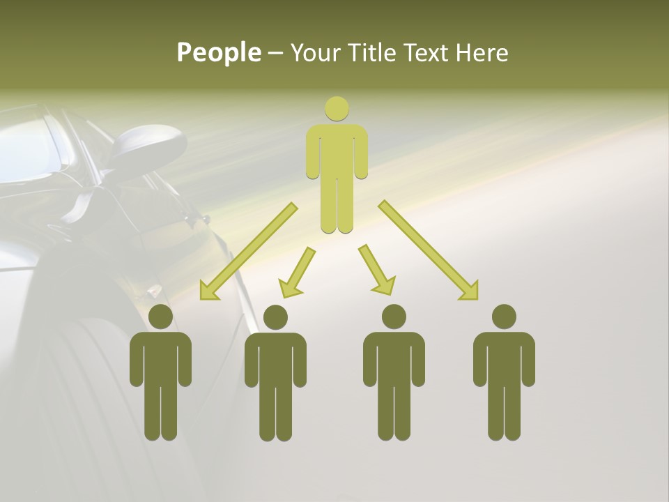 Light View Vehicle PowerPoint Template