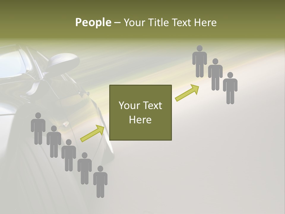 Light View Vehicle PowerPoint Template