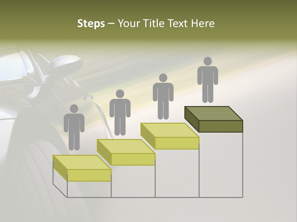 Light View Vehicle PowerPoint Template