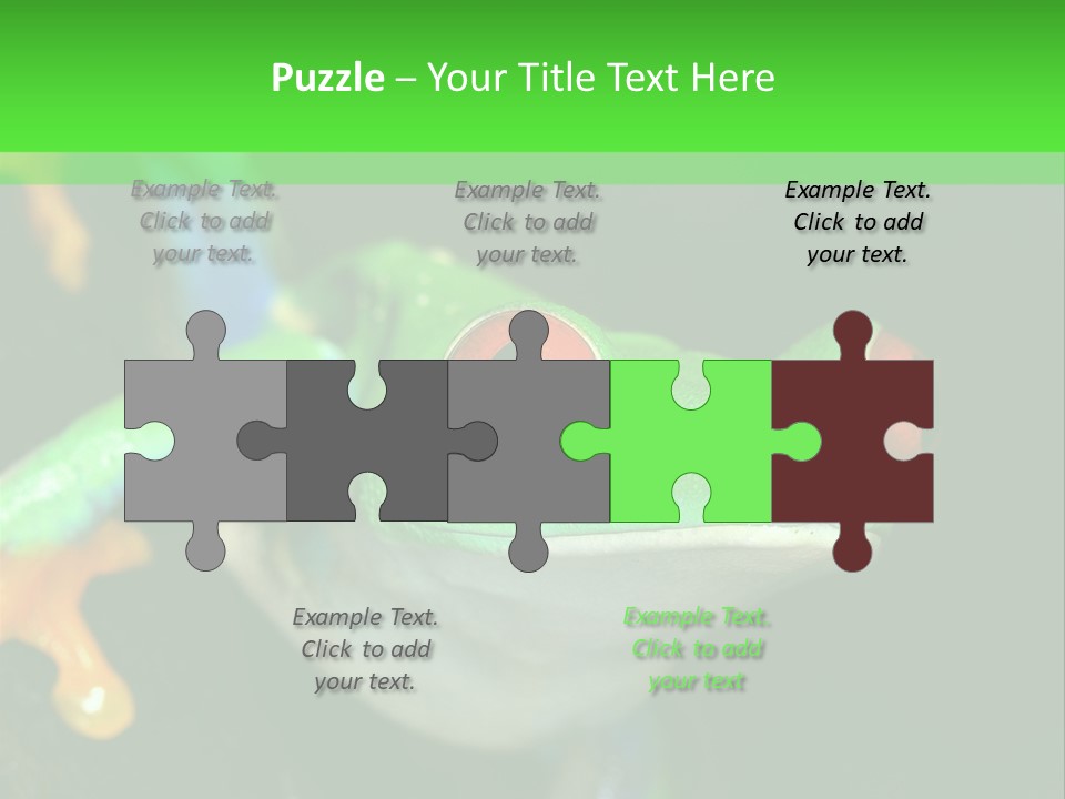 Tropical Macro Rainforest PowerPoint Template