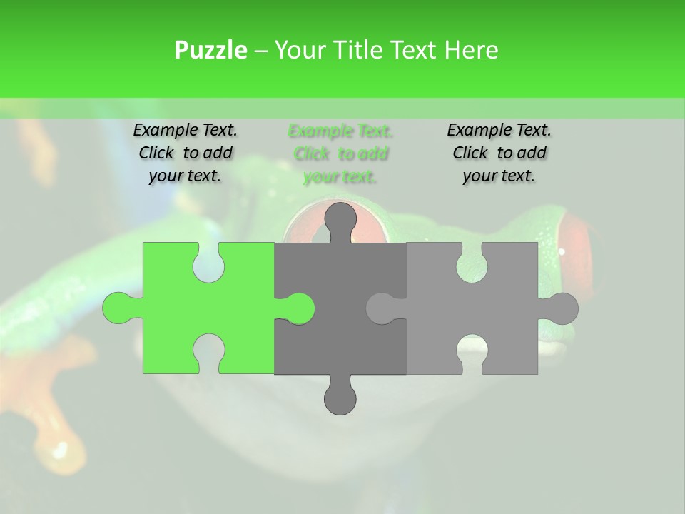 Tropical Macro Rainforest PowerPoint Template