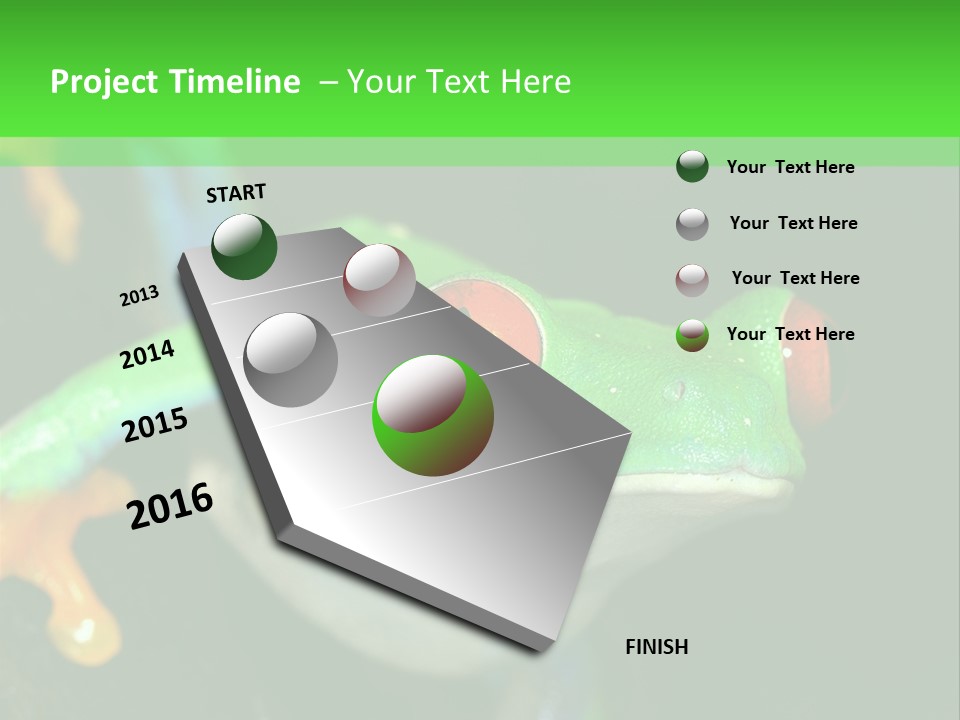 Tropical Macro Rainforest PowerPoint Template