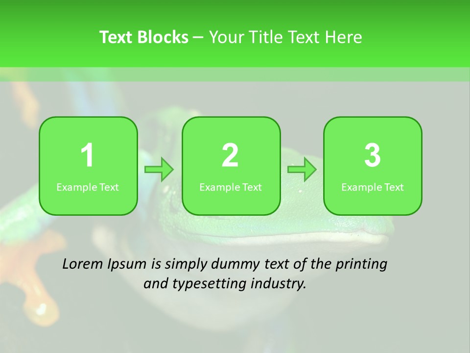 Tropical Macro Rainforest PowerPoint Template
