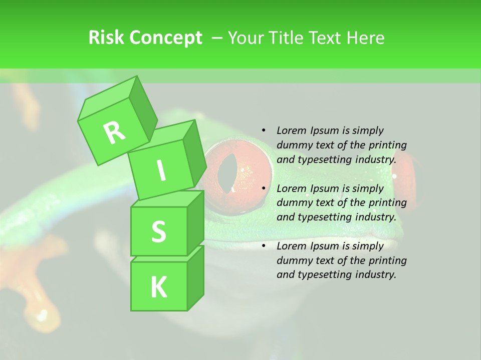 Tropical Macro Rainforest PowerPoint Template