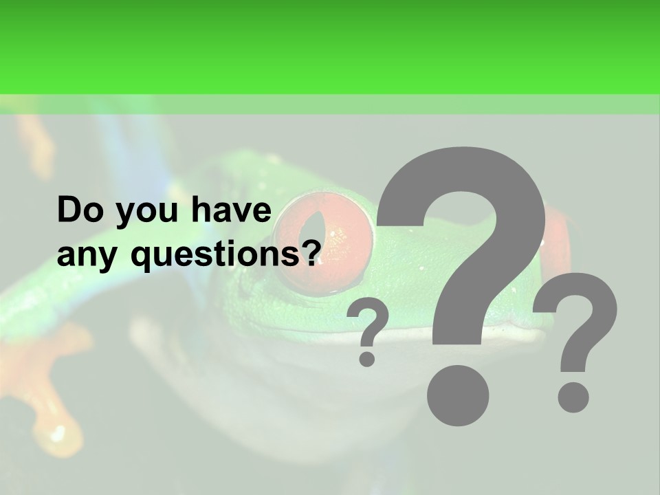 Tropical Macro Rainforest PowerPoint Template