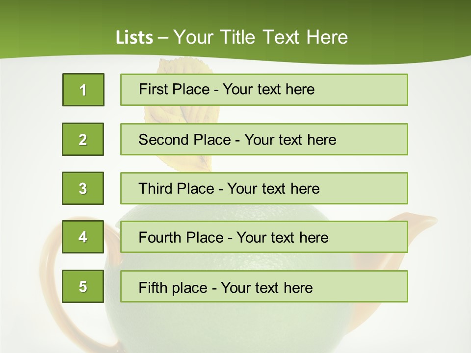 Creative Vegetable Food PowerPoint Template