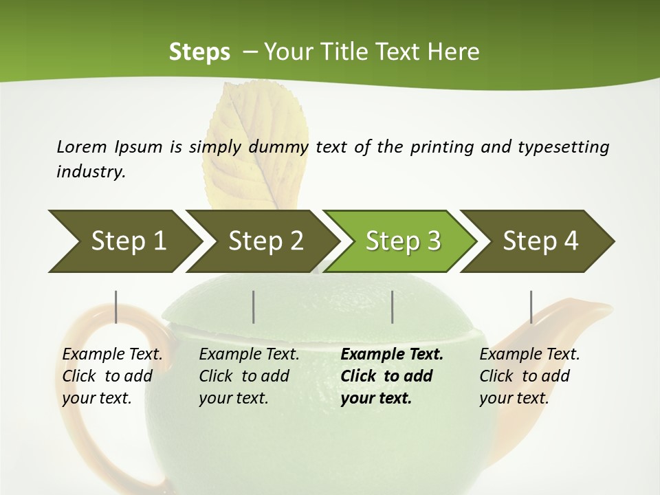 Creative Vegetable Food PowerPoint Template