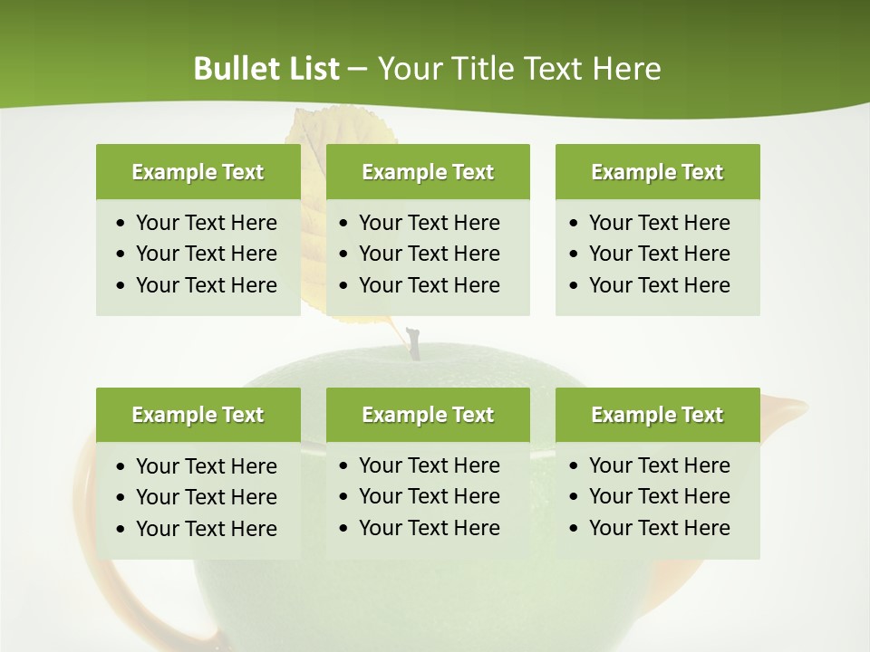 Creative Vegetable Food PowerPoint Template