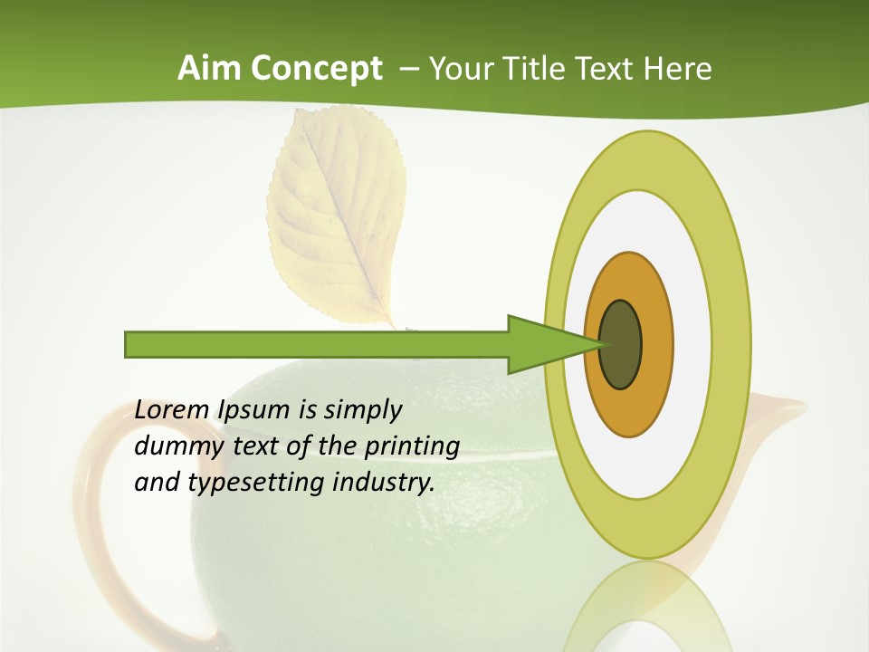 Creative Vegetable Food PowerPoint Template