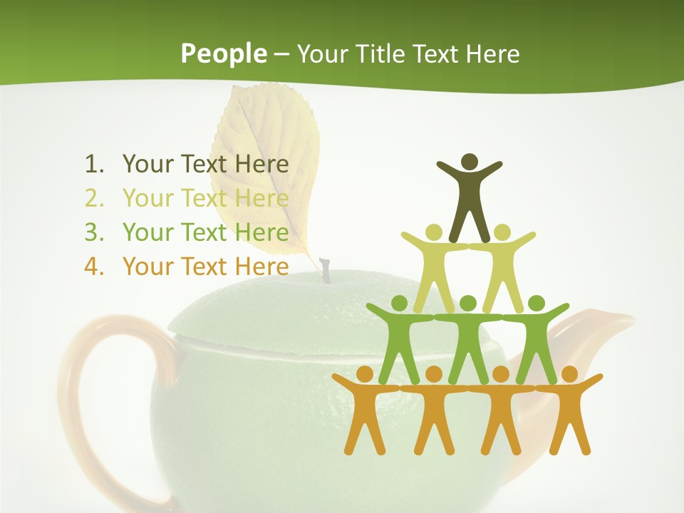 Creative Vegetable Food PowerPoint Template