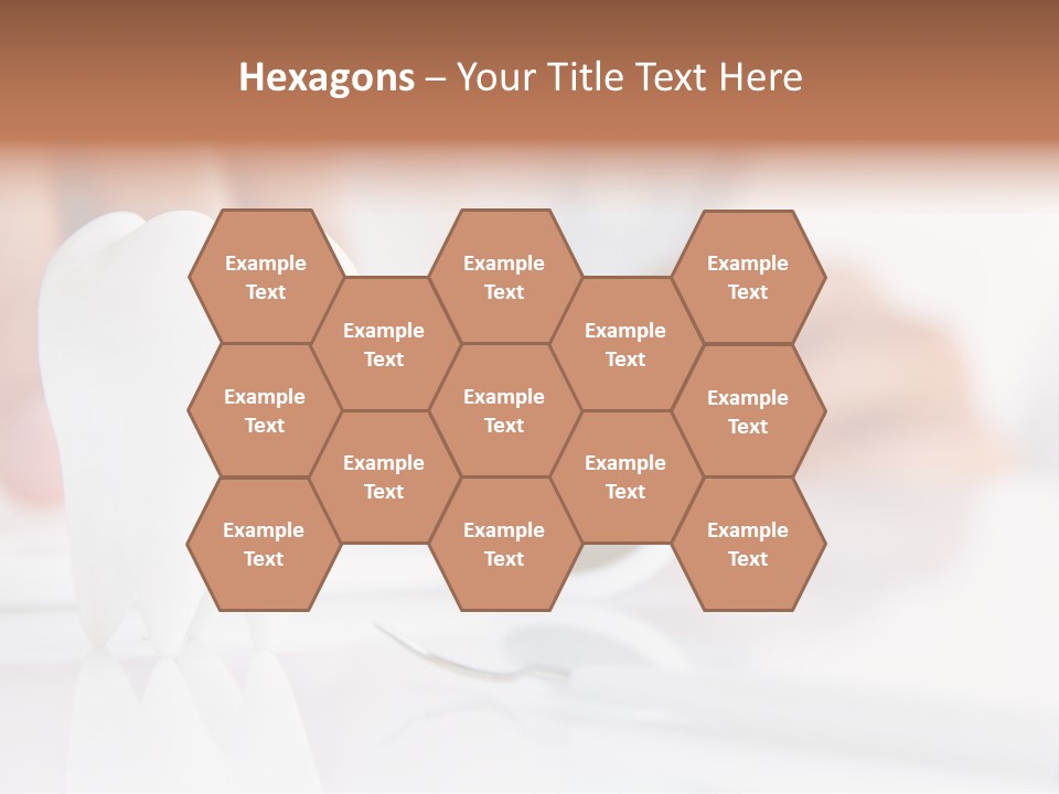 Dental Premolar White PowerPoint Template