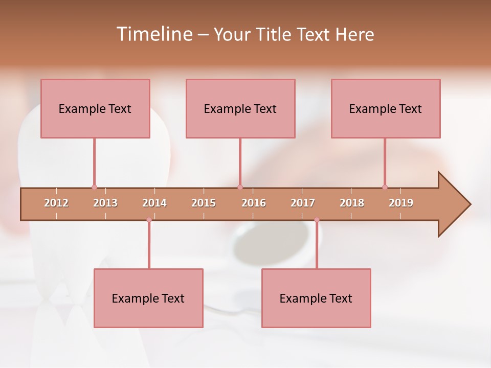 Dental Premolar White PowerPoint Template