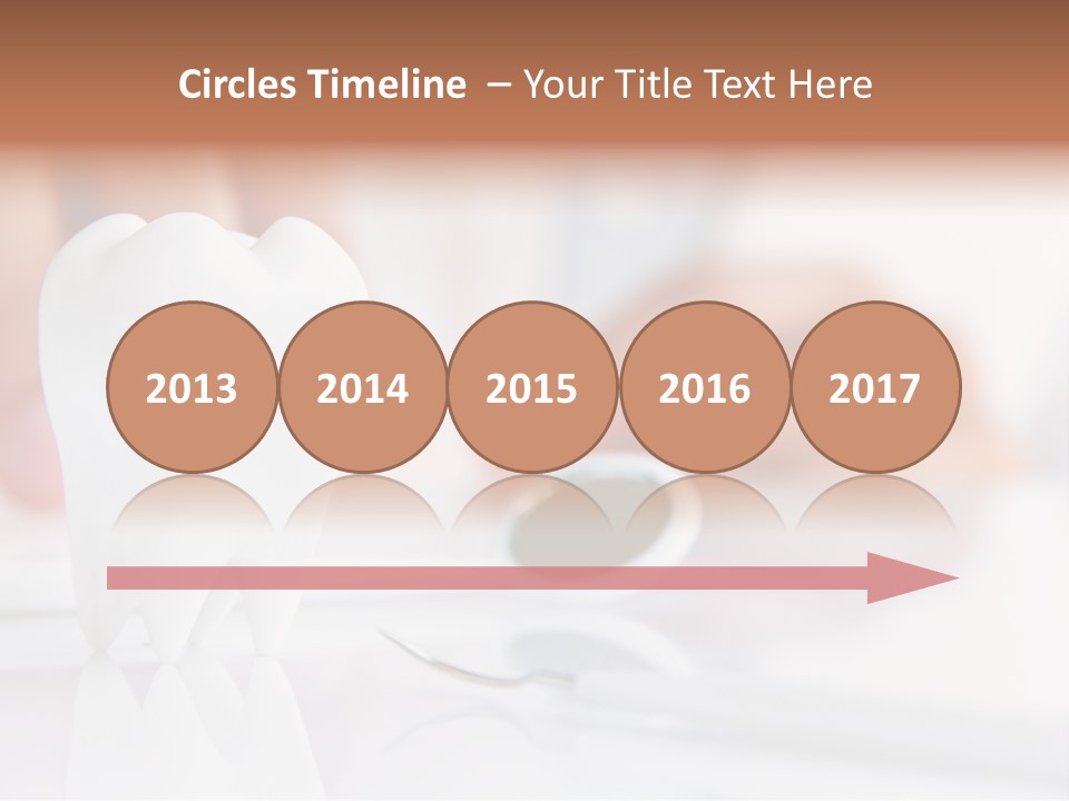 Dental Premolar White PowerPoint Template