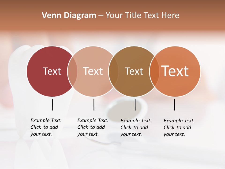 Dental Premolar White PowerPoint Template