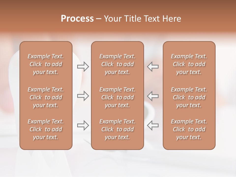 Dental Premolar White PowerPoint Template