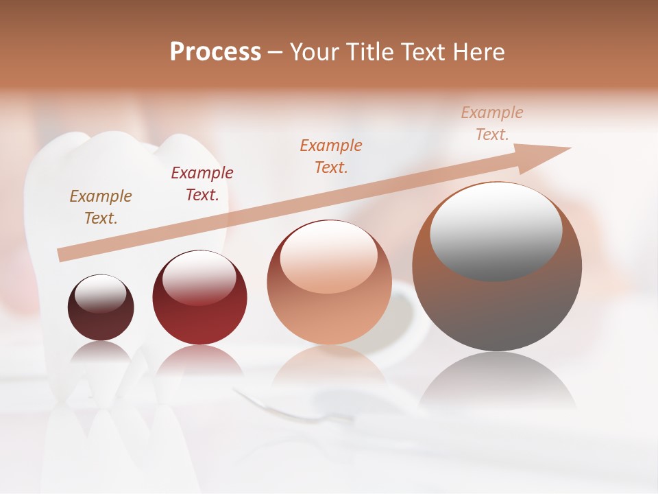 Dental Premolar White PowerPoint Template