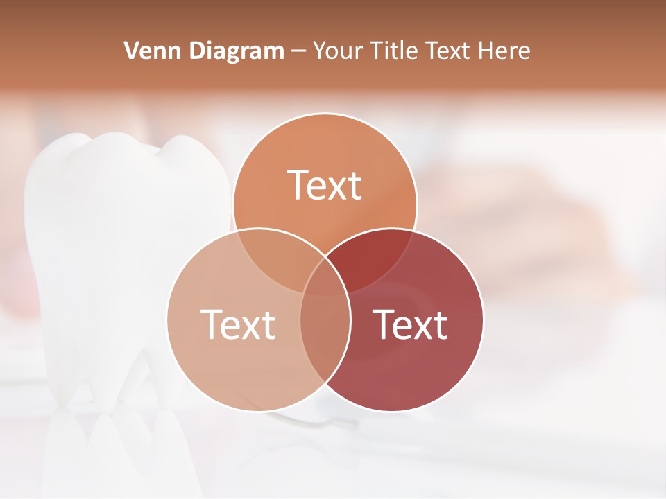 Dental Premolar White PowerPoint Template
