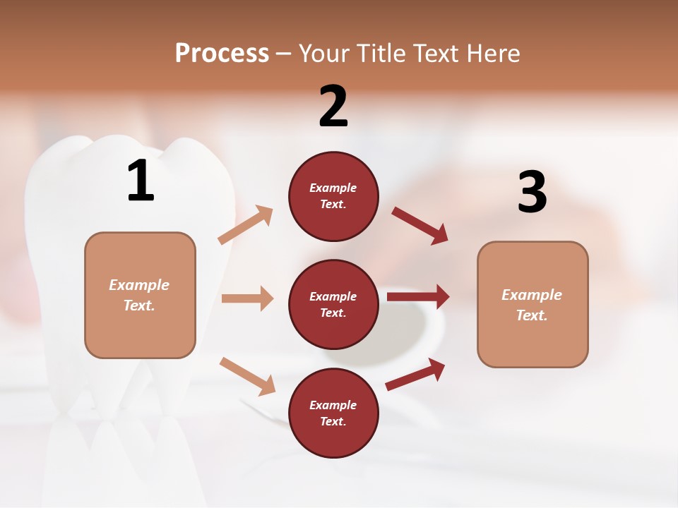 Dental Premolar White PowerPoint Template