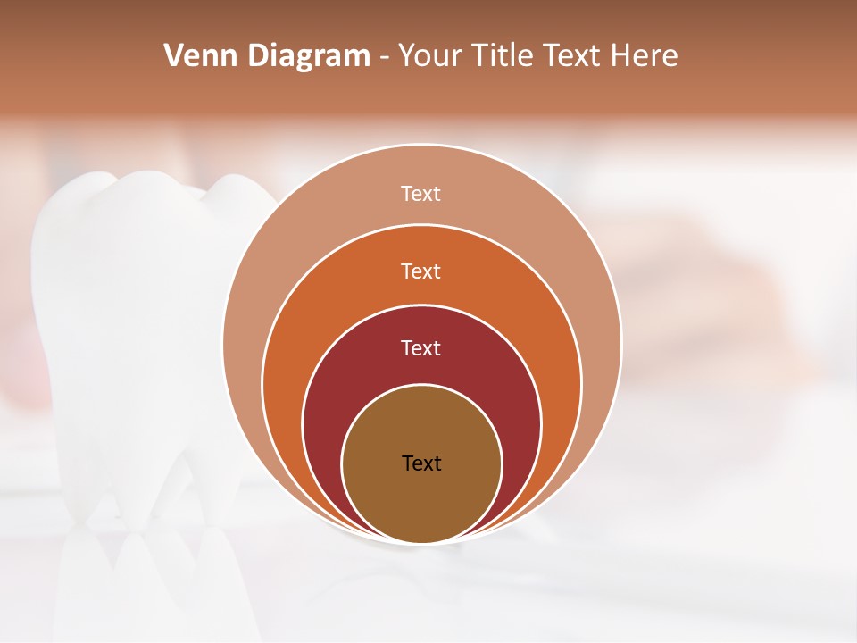 Dental Premolar White PowerPoint Template