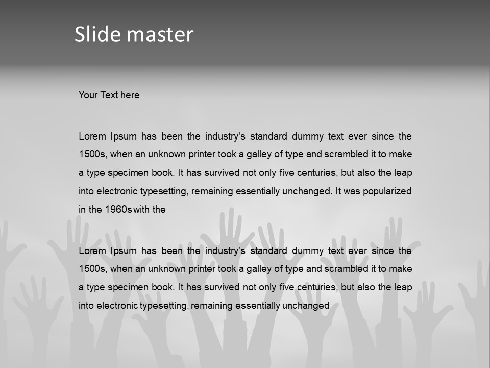 Joy Concert Business PowerPoint Template