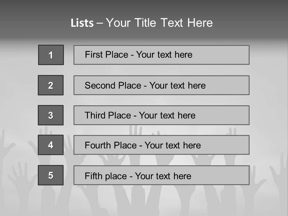 Joy Concert Business PowerPoint Template