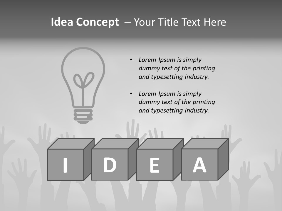 Joy Concert Business PowerPoint Template